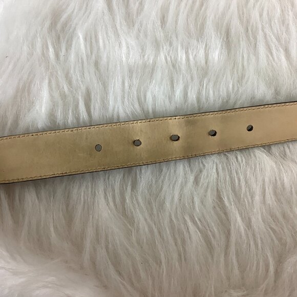 Coach Men's Classic Black Leather Belt Silver Tone Buckle 38 F13 F66100 - Picture 8 of 8